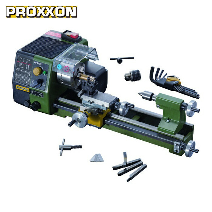 PROXXON 24002 小型旋盤 マイクロ・スピード競技PD250 (1台)
