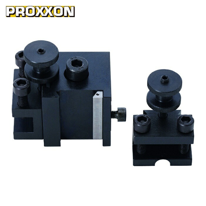 PROXXON 24026 小型旋盤用別売りオプション 截断機高さ自然調整台PD250用(ワンタッチバイトホルダー付き添い人) (1個)