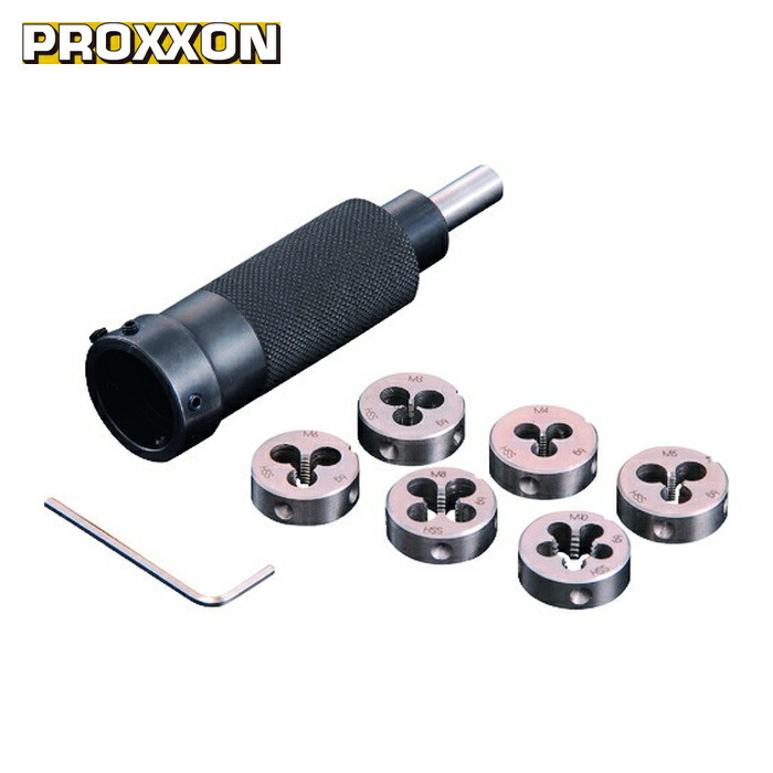 PROXXON 24082 小型旋盤用別売りオプション 外螺旋釘減ずる用ダイス型M3-10 (1個)