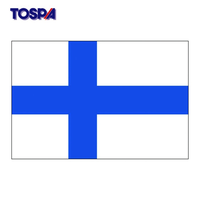 東京製旗 TOSPA 国旗No.2(90×135cm) フィンランド (1枚) 426643 9,063円