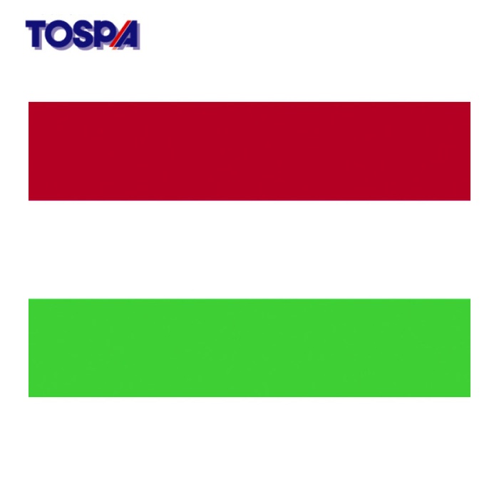 東京製旗 TOSPA 国旗No.2(90×135cm) ハンガリー (1枚) 426614