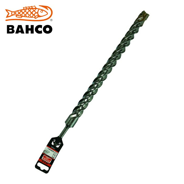 バーコ BAHCO 4651-28-450 コンクリートドリル SDSプラス 4 CUTTERS 全長450mm 刃径28mm (1本)|工具ランド