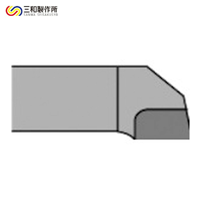 三和製作所 49035 (K10) 超硬バイト 34形 25&times;25&times;160 K10 (1本)｜工具ランド