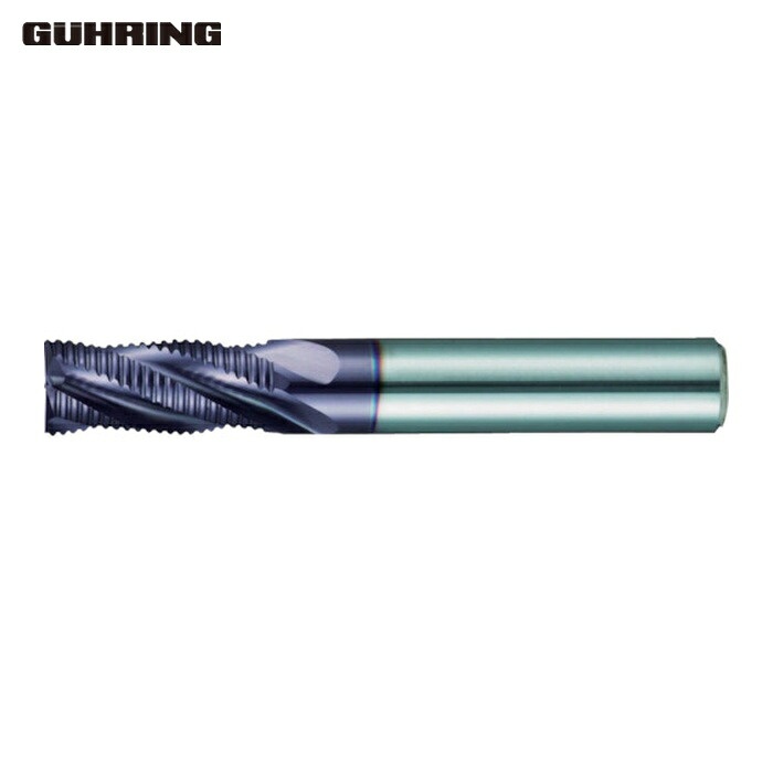 グーリング GUHRING 3723 008.000 ラフィングエンドミル(4枚刃) 刃径8mm (1本)|工具ランド