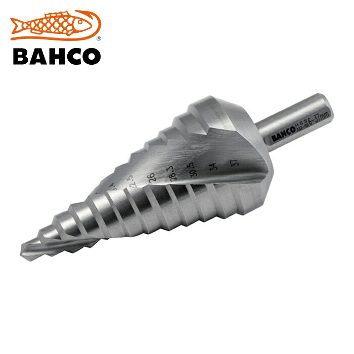 バーコ BAHCO 232-SD ステップドリルビット 6-37 12 STEP (1本)|工具ランド
