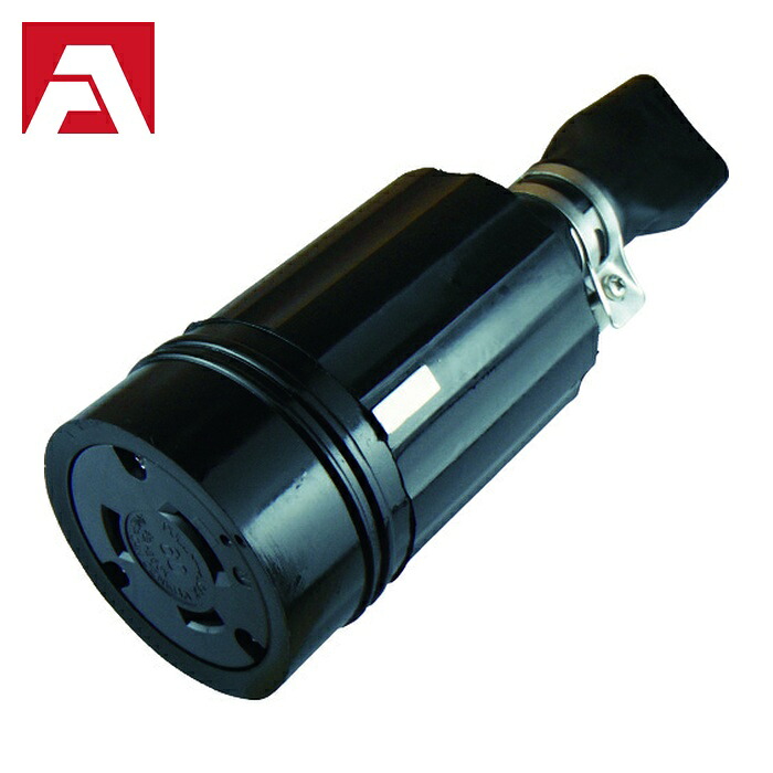 アメリカン電機 3624RW 引掛形 雨合羽形コネクタボディ 3P60A250V (1個)