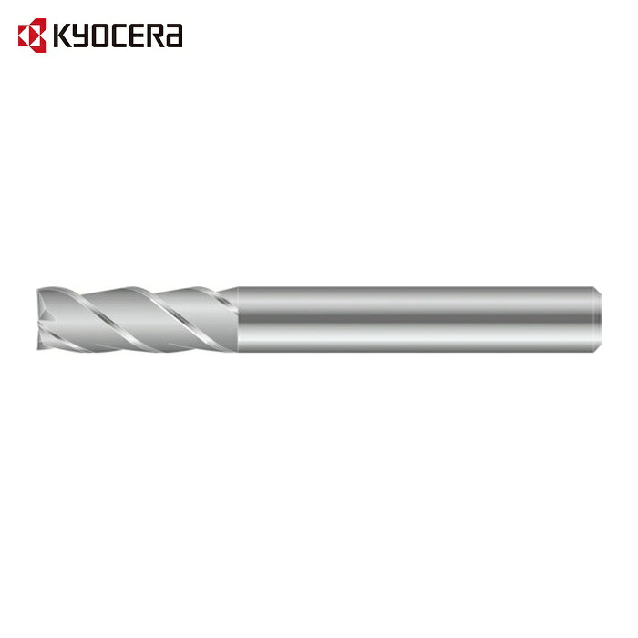 京セラ KYOCERA 3NESM160-320-16 超硬スクエアエンドミル アルミニウム・非鉄金属用不等分割エンドミル 3NESM 刃径16mm 刃長32mm 全長89mm シャンク径16mm (1本)|工具ランド