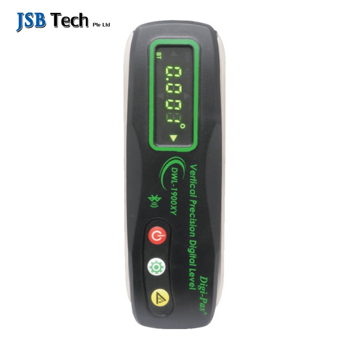 JSBTECH 2-01901-99 Digi-pas 垂直方向面・垂直方向道のり2軸等しく価値付ける高性能デジタル度合い器 DWL1900XY (1台)