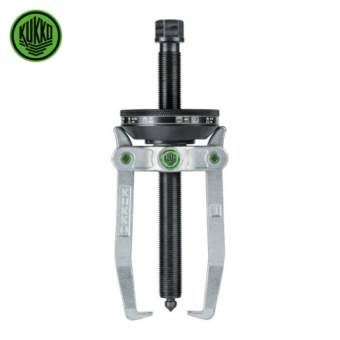 クッコ KUKKO 220-1 自動求心ギヤプーラー コーン式 2本アーム 最大径120mm 深さ120mm (1台)