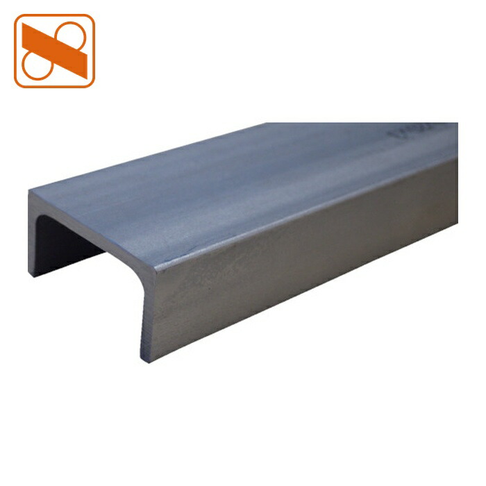 野水鋼業 NOMIZU SUS-304 HOTチャンネル 5×40×80×980 (1本) 304-CL-005-040-080-0980