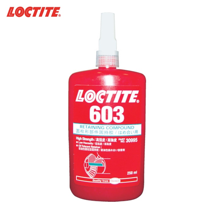 ロックタイト LOCTITE はめ合い用接着剤 高強度 603 250ml (1本) 603-250