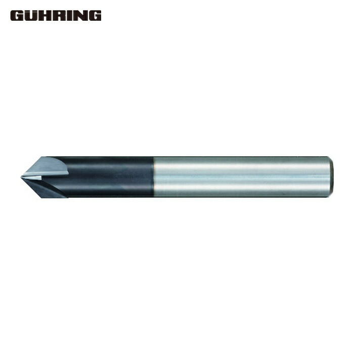 グーリング GUHRING 6713 12.000 面取り用ミーリングカッタ 90° レギュラTiAlNコート 12mm (1本)