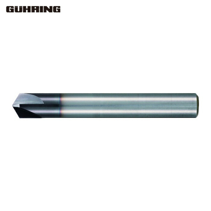 グーリング GUHRING 6714 8.000 面取り用ミーリングカッタ 120° レギュラTiAlNコート 8mm (1本)