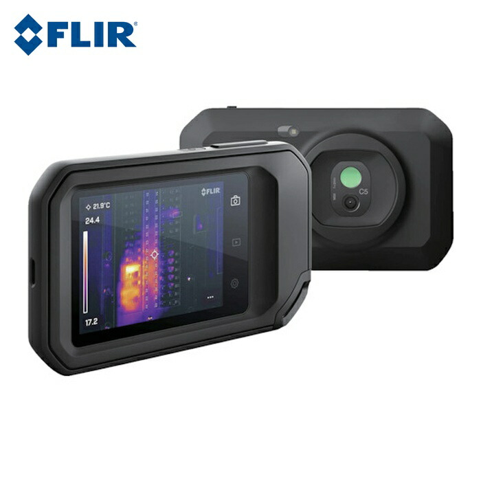 フリアー FLIR 89401-0202 コンパクトサーモグラフィカメラ C5(Wi-Fi役立つこと付) (1台)
