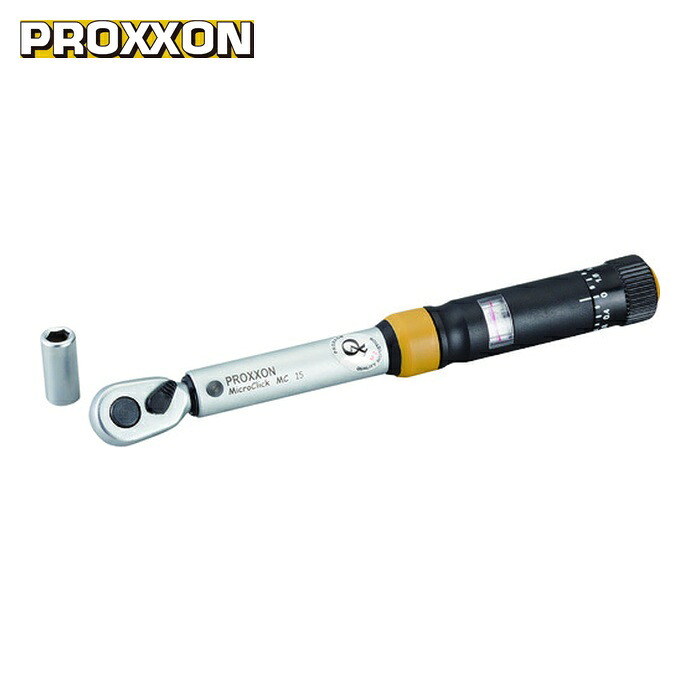 PROXXON 83345 プロクソン トルクレンチ マイクロ・クリック MC15 (1丁)|工具ランド