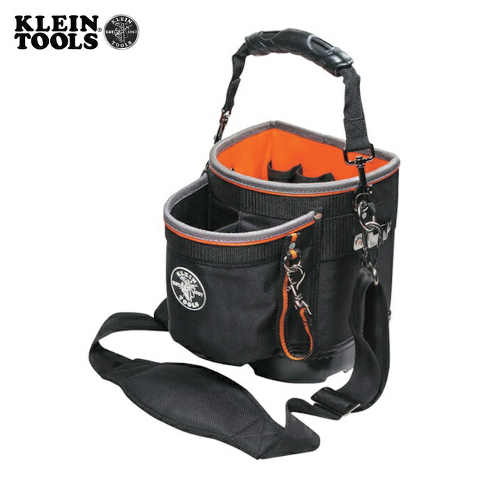KLEIN TOOLS 55419SP-14 ショルダーポーチ TradesmanPro 14ポケット (1個)