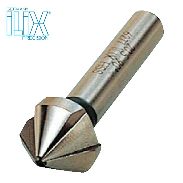 ILIX イリックス 6277-37.0 カウンタシンク先っちょ角90度 全長90粍 (1本)