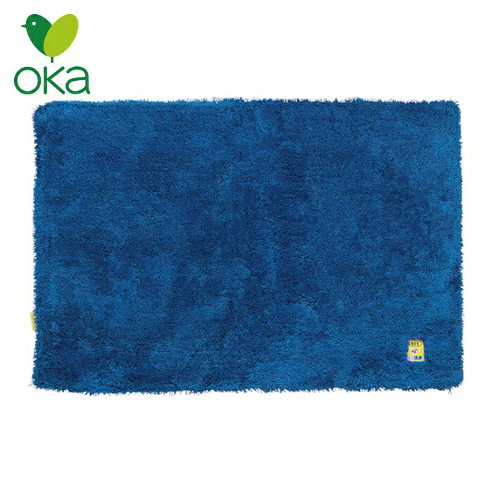 オカ OKA 業務用バスマット乾度良好 60×90cm ブルー (1枚) 66393