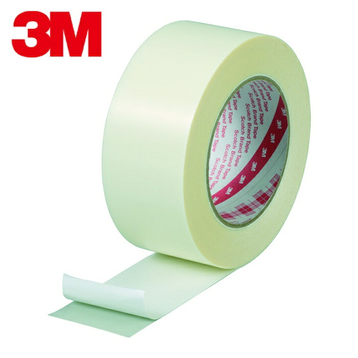 3M スリーエム 超高分子量ポリエチレンテープ(再剥離)5423 50mmX15m 白 (1巻) 5423 50X15｜工具ランド