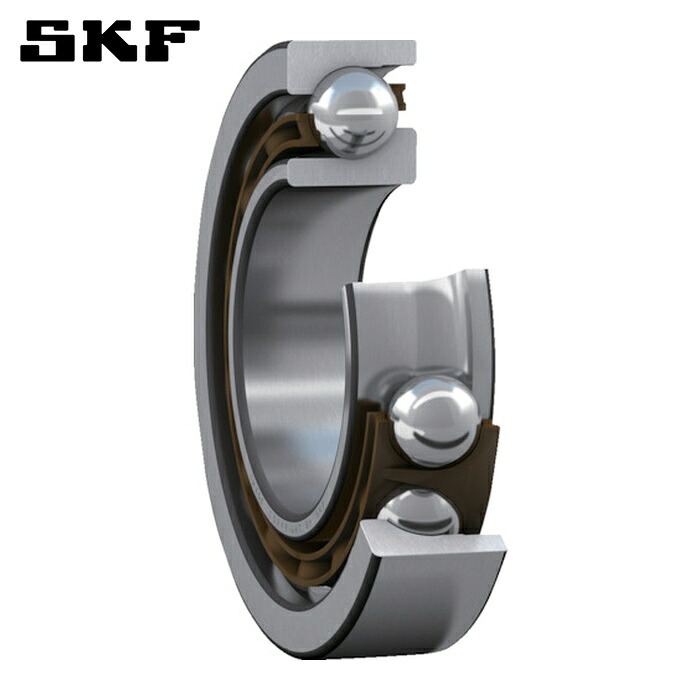 SKF 7315 BECBP 単列アンギュラ玉軸受(ユニバーサルマッチ用) 接触角40° 内径75mmX外径160mmX幅37mm (1個)