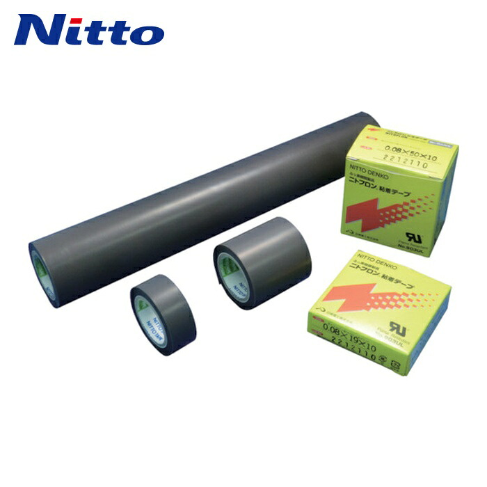 日東電工 Nitto ふっ素樹脂粘着テープ ニトフロン粘着テープ No.903UL 0.18mm&times;75mm&times;10m (1巻) 903X18X75｜工具ランド