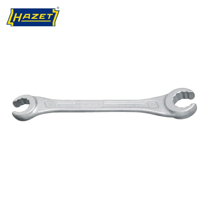 ハゼット HAZET 612-24X27 両口フレアナットレンチ 24X27mm (1丁)｜工具ランド