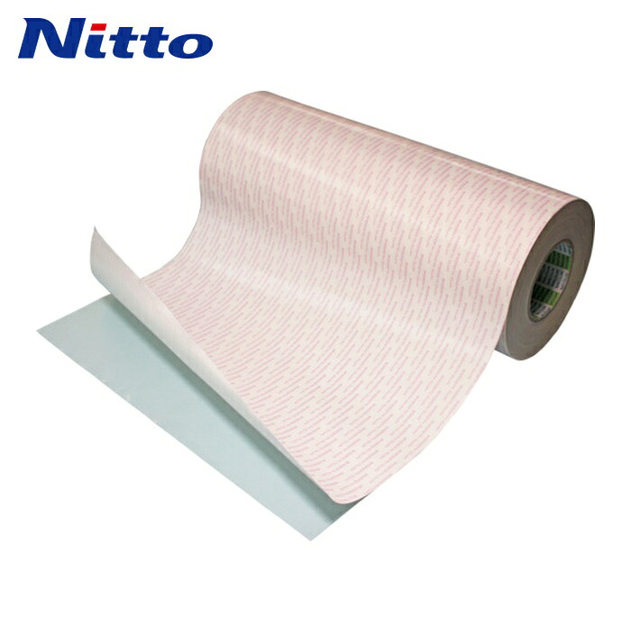 日東電工 Nitto 再抜け落ちる能力のある豪然たる両面磁気テープ No.5000NS 400mm×50m 白いこと (1巻) 5000NS400X50 接着・補修用品-粘着テープ