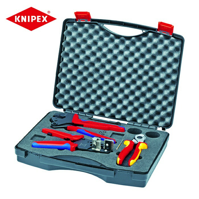 KNIPEX クニペックス 2882131 9791-01 太陽光発電用工具セット 3点 (1S)|工具ランド
