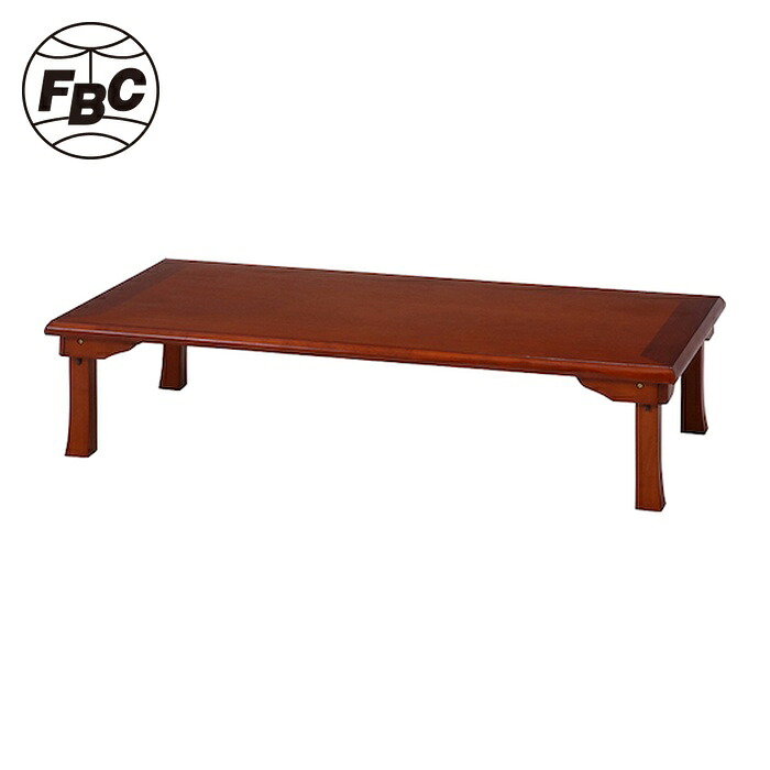 不二貿易 折脚和風座卓 TLM-15075OAK (1個) 72972
