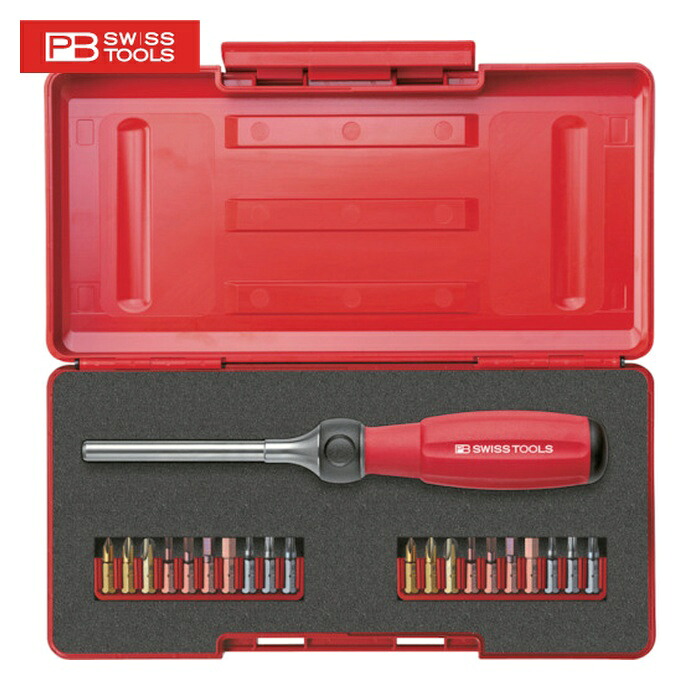 PBスイスツールズ 8510R-100SET 8510R-100SET ツイスター ラチェットドライバー (1S)｜工具ランド