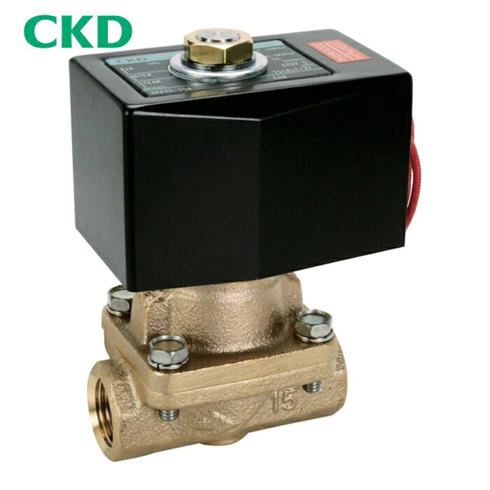 CKD APK11-15A-C4A-AC200V 電磁弁 パイロットキック式2ポート(マルチレックスバルブ)105[[MM2]]/有効断面積 (1台)｜工具ランド
