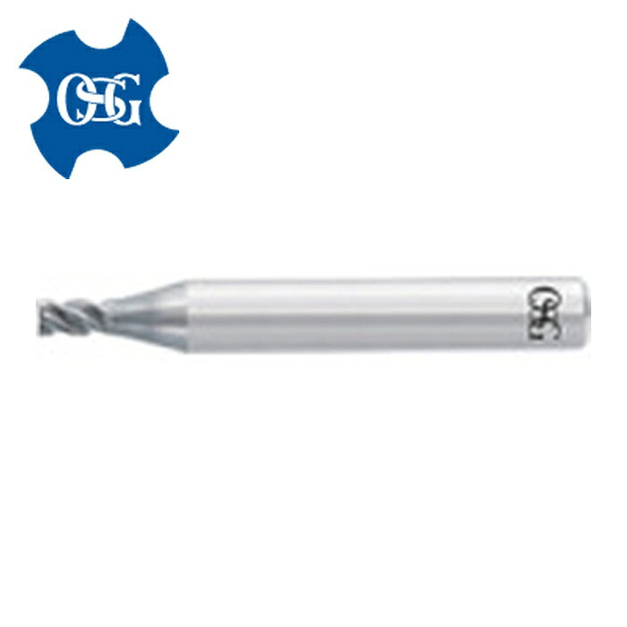 OSG オーエスジー AE-VMSS 10.5 超硬防振型エンドミル AE-VMSS スタブ型 スクエア 8556505 (1本)|工具ランド