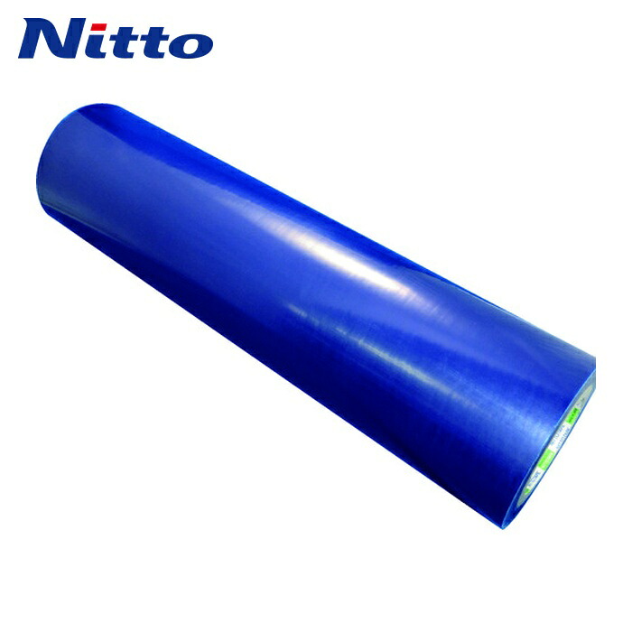 日東電工 Nitto アルミサッシ用表面保護フィルム SPV-A-6050 500mm×100m ライトブルー (1巻) A-6050-500|工具ランド