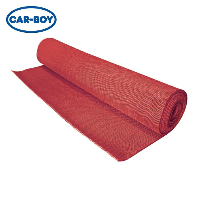 カーボーイ CAR-BOY 安全歩行マット 1,200mmx6m レッド (1本) AI-1206RE