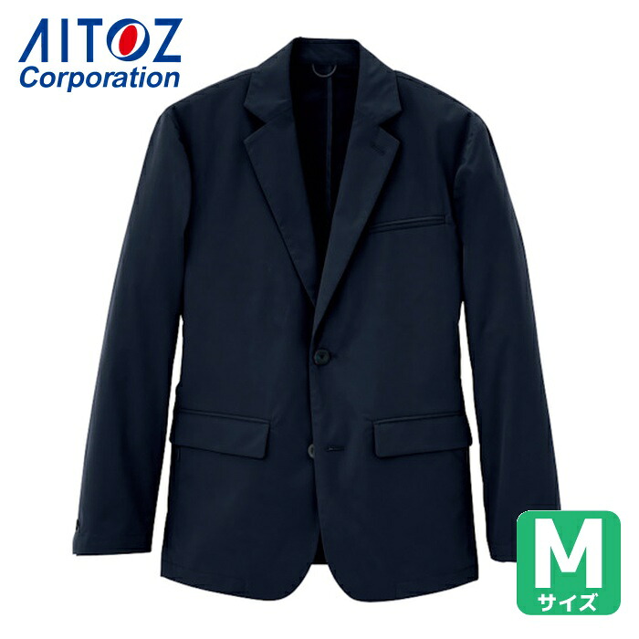 アイトス AITOZ 能動的背広 メンズ上衣 米国海軍 M (1着) AZ160-008-M 作業着・作業服-DIY・工具