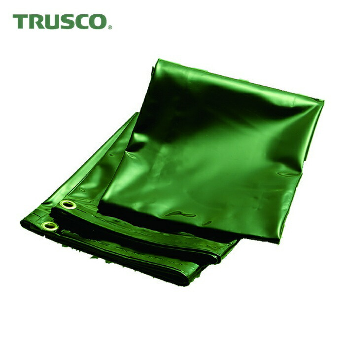 トラスコ TRUSCO 溶接遮光シートのみ 0.35TXW970XH1970 深緑 (1枚) B-3-DG