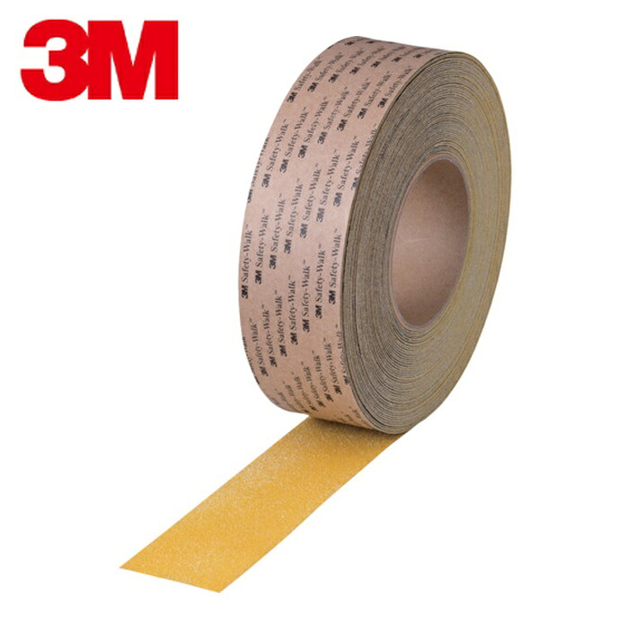 3M スリーエム 3M セーフティ・ウォーク 滑り止めテープ タイプA 黄 305mmX18m 凹凸面・平面両用 (1巻) A YEL 305X18
