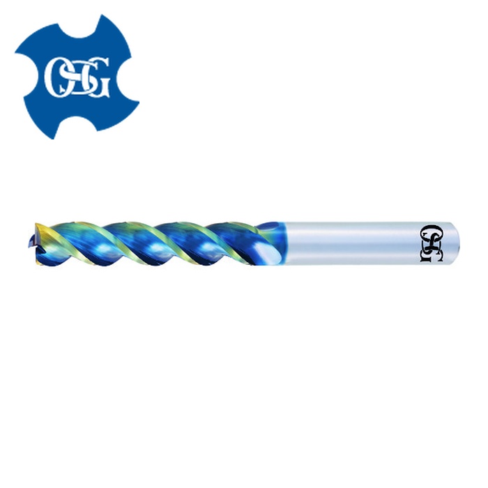 OSG オーエスジー AE-TL-N 10X50 非鉄用超硬エンドミル 3刃 ロング形 真四角 5D 8557355 (1本)