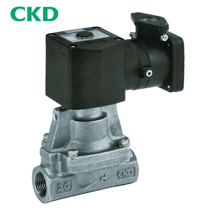 CKD AP11E2-25A-C4T-AC200V 電磁弁 パイロット式 防爆形2ポート弁 ADシリーズ(蒸気用) (1台)｜工具ランド