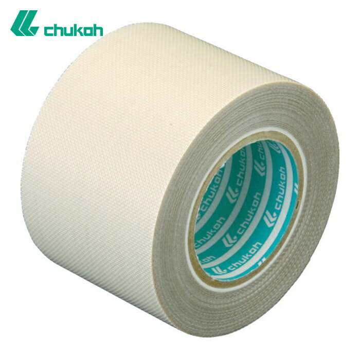 中興化成工業 chukoh 性能向上フッ素樹脂ガラスクロス粘着テープ AGF-101 0.24t×50w×10m (1巻) AGF101-24X50