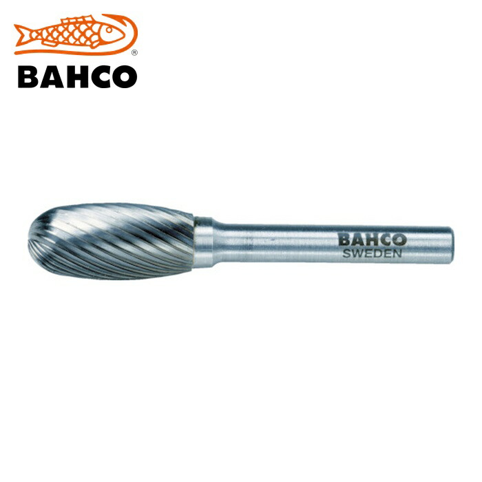 バーコ BAHCO BAHE1222M06 超硬バー タマゴ シングルカット 刃径12mm (1本)