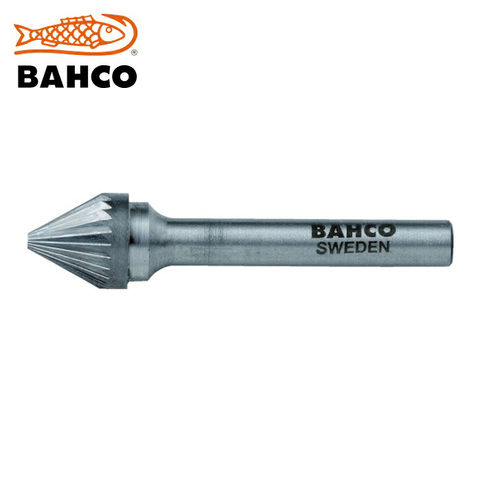 バーコ BAHCO BAHJ1616M06 超硬バー 円錐60° シングルカット 刃径16 x 刃長16mm (1本)