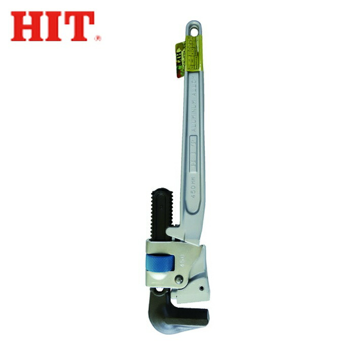 ヒット HIT ALP900J ブルーアルミパイプレンチ 白管 被覆管 兼用 900mm (1丁)