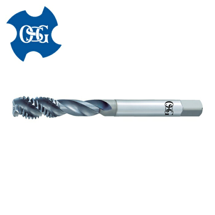 OSG オーエスジー A-SFT-STD-M14X2 Aースパイラルタップ(メートルねじ用) M14×2 シャンク径10.5mm 8325347 (1本)