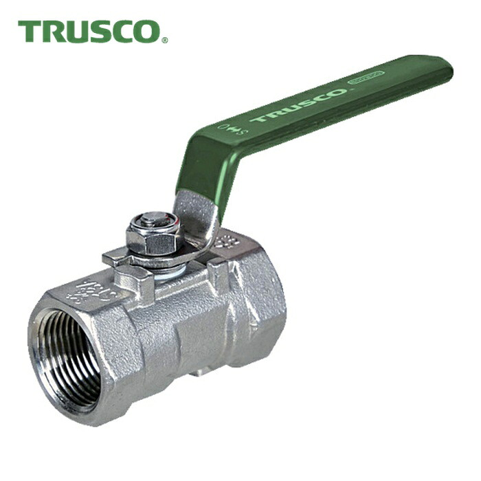 トラスコ TRUSCO ボールバルブ レデューストボアタイプ(800型・ステンレスSCS14A)11/2 (1個) BAV-SR14-40A