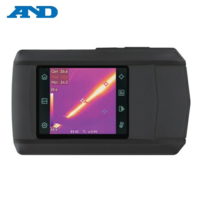 A\u0026D エーアンドディ AD-5637 コンパクトサーマルカメラ AD-5637 (1台)