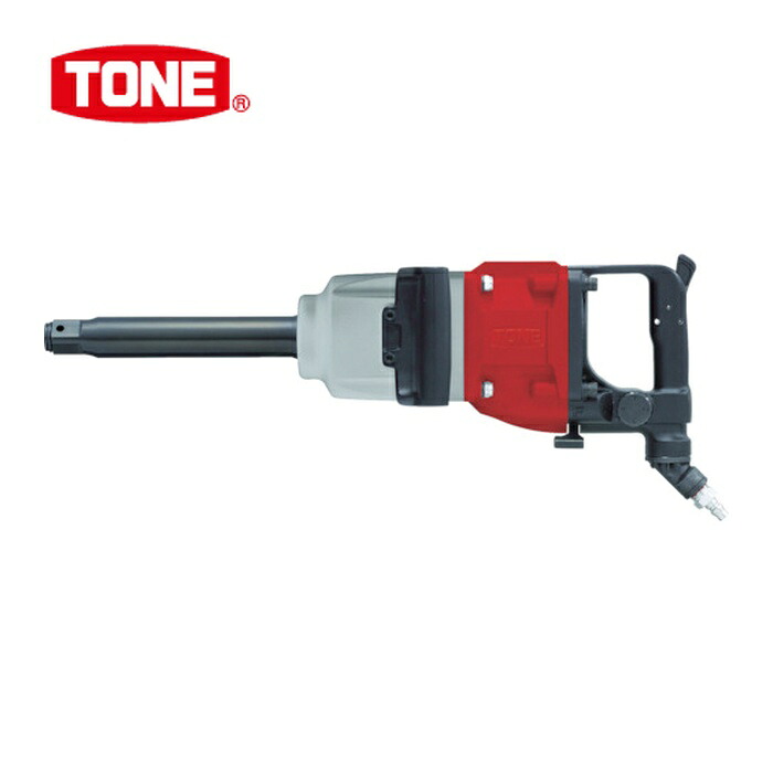 TONE トネ AIS8500L エアーインパクトレンチ(引っ切りない印字機) 電気容量雄螺旋径50粍 差込角25.4粍 (1台)