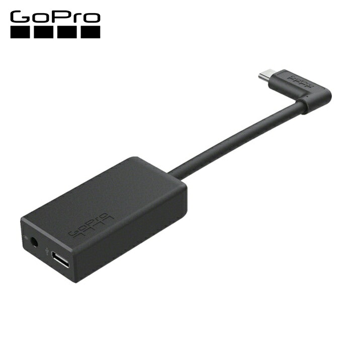 GoPro ゴープロ AAMIC-001 プロ3.5mmマイクアダプター (1個)