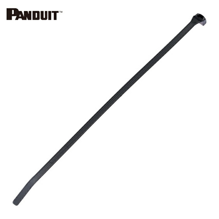パンドウイット PANDUIT CBR4LH-TL30 ナイロン結束バンド コンタータイ 耐熱性タイプ 黒 7.6 x 371 x 1.8 1袋250本入 (1袋)