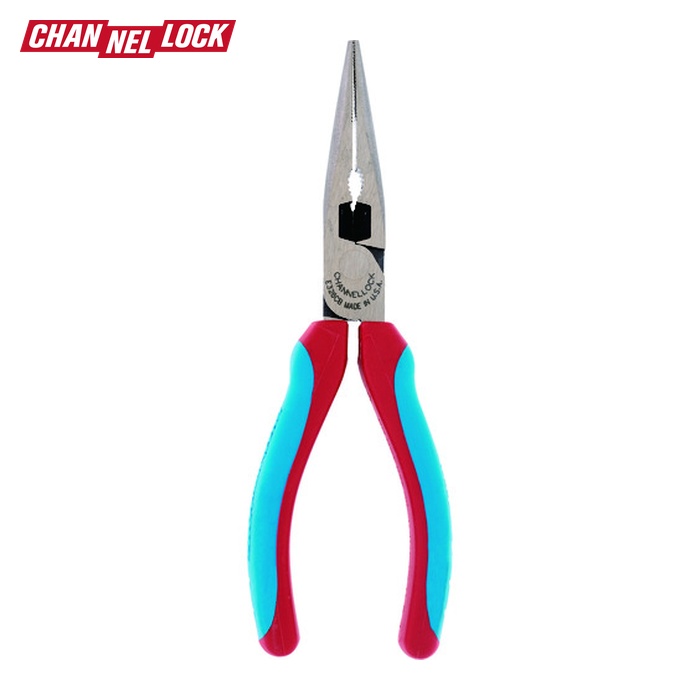 CHANNEL チャンネルロック E326CB 強力型ロングノーズプライヤー 166mm コンフォートハンドル (1丁)